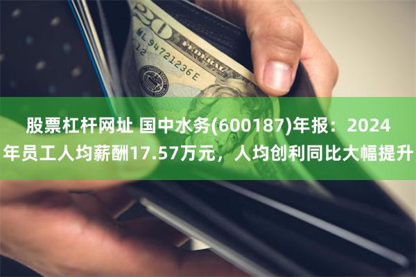 股票杠杆网址 国中水务(600187)年报：2024年员工人均薪酬17.57万元，人均创利同比大幅提升