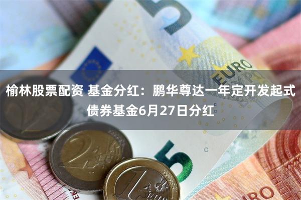 榆林股票配资 基金分红：鹏华尊达一年定开发起式债券基金6月27日分红